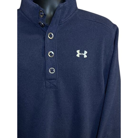 Under‎ Armour Men's Storm Specialist Dual Layer Sweater Fleece Lined ColdGear XL - Picture 1 of 9